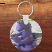 Drakendrager lezen, sleutelhanger (Voorkant)