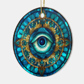 Drakendragers Oog Keramisch Ornament (Links)