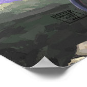 Drakendragon Kasteel Poster (Hoek)