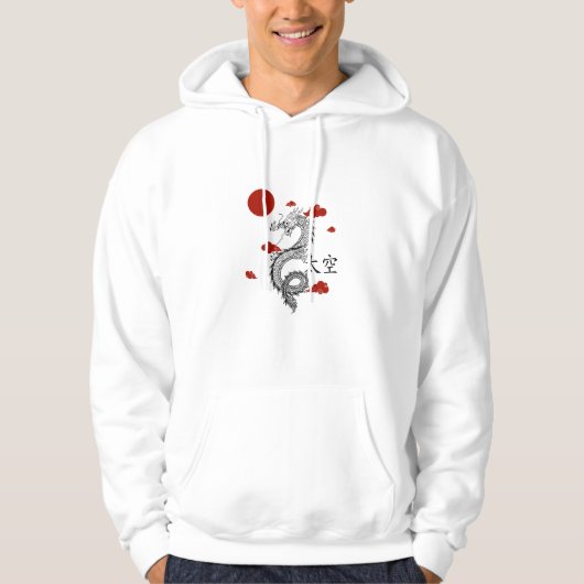 Drakendroom Sterft Nooit Hoodie (Voorkant)