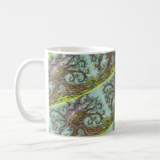 DRAKENEIEREN, NEST, MIDDELEEUWS HOL, FANTASIE VOLK KOFFIEMOK (Links)