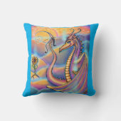 Drakenfantasie van Renee L. Lavoie Kussen (Achterkant)