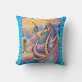 Drakenfantasie van Renee L. Lavoie Kussen (Voorkant)