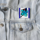 drakenfee-knop vierkante button 5,1 cm (In situ)