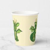 Drakenfeest Papieren Bekers (Rechts)