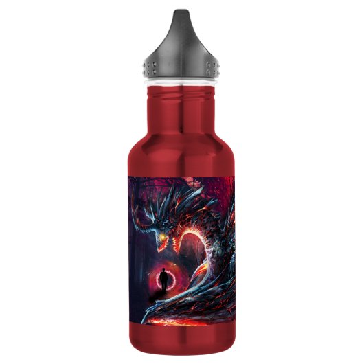 drakenfles waterfles  (Links)