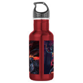 drakenfles waterfles  (Achterkant)