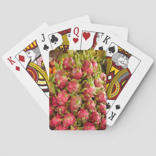 Drakenfruit | Can Duoc Markt Pokerkaarten (Achterkant)