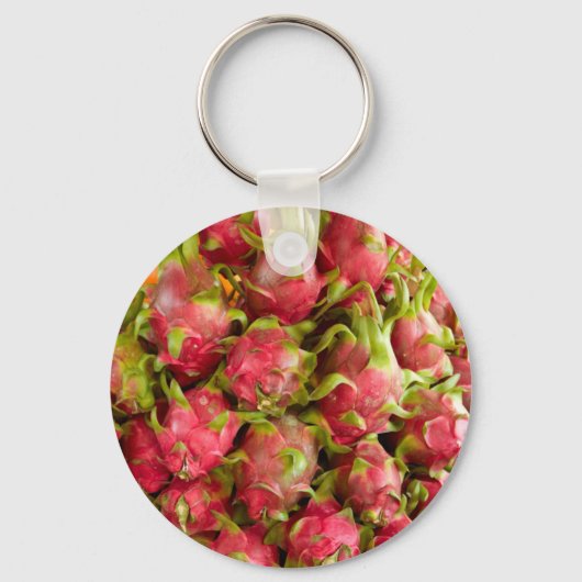 Drakenfruit | Can Duoc Markt Sleutelhanger (Voorkant)