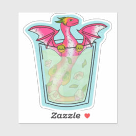Drakenfruit Drink Sticker
