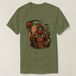 Drakenfruit Duivel Koning Halloween — Donkere Retr T-shirt