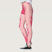 Drakenfruit: Hoge Detail Naadloos Leggings (Links)