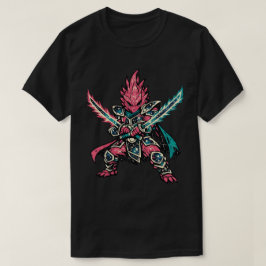 Drakenfruit Kosmische Duellist — Vintage Ruimte Ka T-shirt