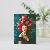 Drakenfruit Mode Concept Feestdagenkaart (Staand voorkant)