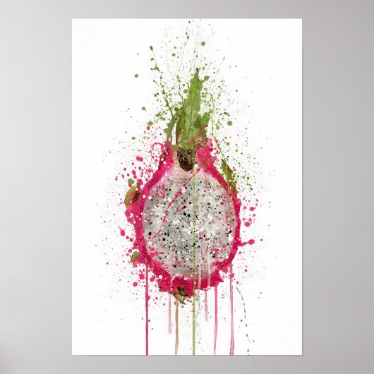 Drakenfruit Poster (Voorkant)
