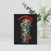 Drakenfruit Ssap Briefkaart (Staand voorkant)