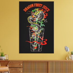 Drakenfruit Ssap Canvas Afdruk