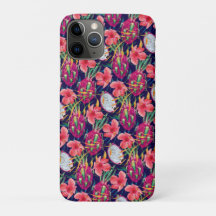 Drakenfruit Tropisch Bloemend Modern Groen Palm
