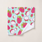 Drakenfruitpatroon Bad Handdoek (Wasdoekje)