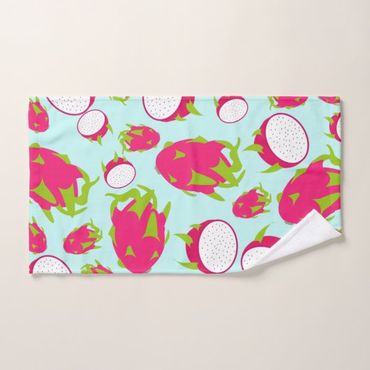 Drakenfruitpatroon Bad Handdoek (Handdoek)