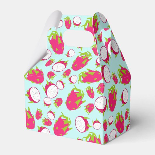 Drakenfruitpatroon Bedankdoosjes (Achterkant)