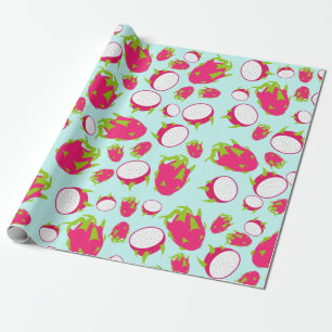 Drakenfruitpatroon Cadeaupapier