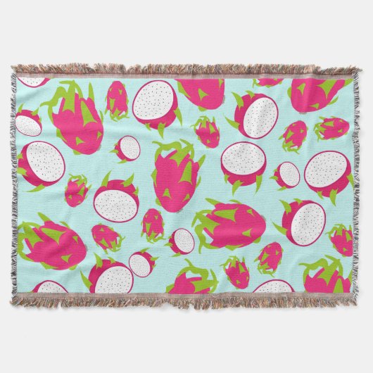 Drakenfruitpatroon Deken (Voorkant)