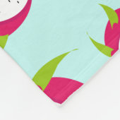 Drakenfruitpatroon Fleece Deken (Hoek)