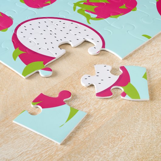 Drakenfruitpatroon Legpuzzel (Zijkant)