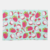 Drakenfruitpatroon Theedoek (Horizontaal)