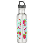 Drakenfruitpatroon Waterfles (Achterkant)