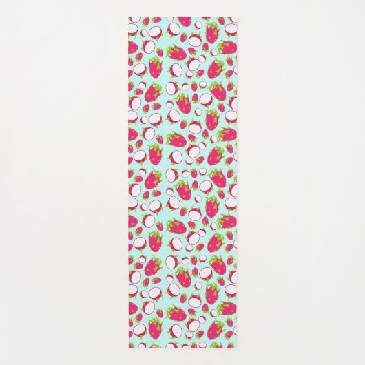 Drakenfruitpatroon Yogamat (Voorkant)