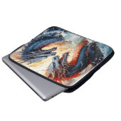 Drakengevecht Laptop Sleeve (Voorkant onderkant)