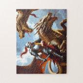 Drakengevecht Legpuzzel (Verticaal)