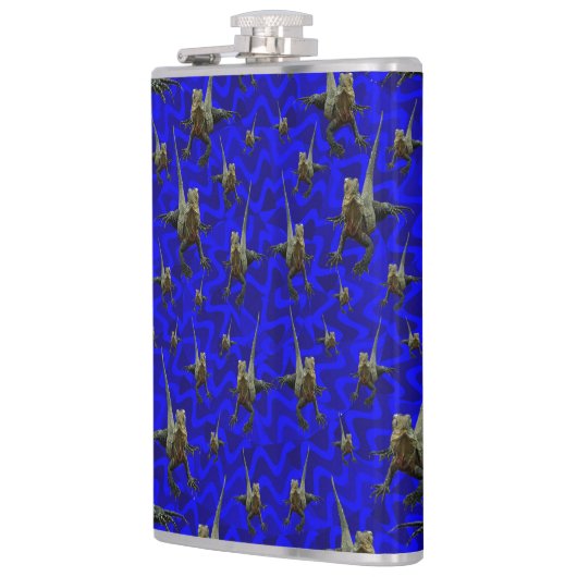 Drakenhagedis, heupkolf heupfles (Links)