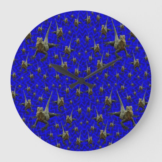 Drakenhagedis, wandklok (Voorkant)