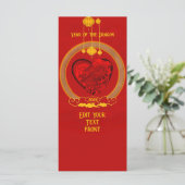 Drakenhart, jaar van de draak (Staand voorkant)