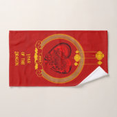 Drakenhart, jaar van de draak bad handdoek (Handdoek)