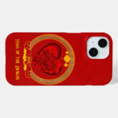 Drakenhart, jaar van de draak Case-Mate iPhone case (Achterkant (horizontaal))