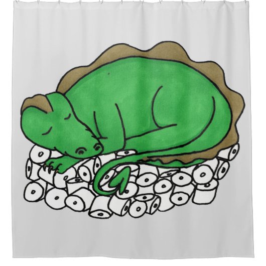 Drakenhoed Douchegordijn (Voorkant)