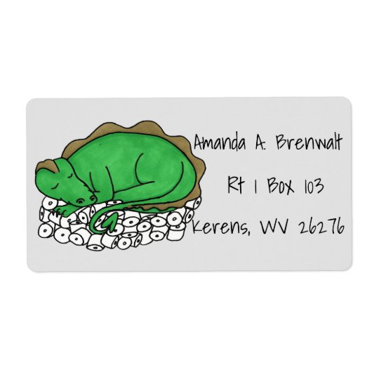 Drakenhoed Etiket (Voorkant)