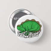 Drakenhoed Ronde Button 5,7 Cm (Voorkant /achterkant)