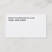 Drakenhoed Visitekaartje (Achterkant)