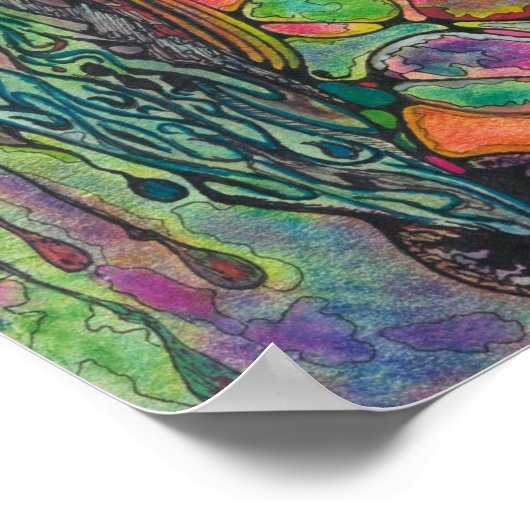 drakenhut poster (Hoek)