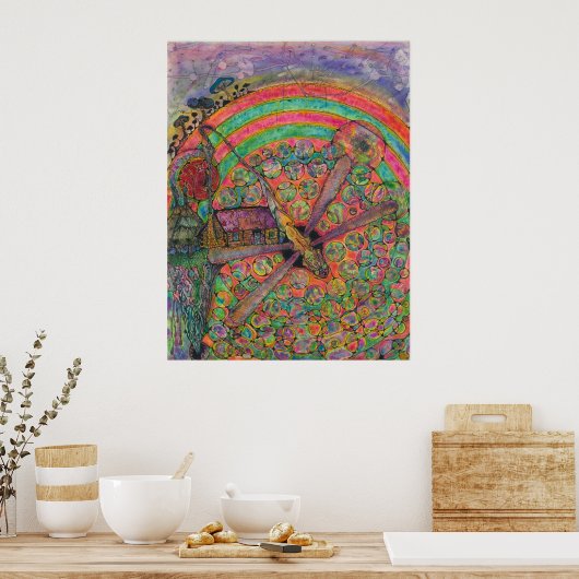 drakenhut poster (Keuken)