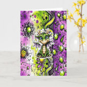 Drakenkaart Kaart (Gele Bloem)