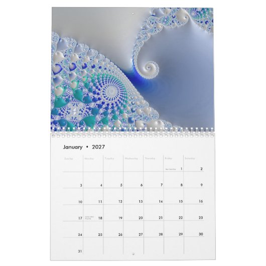 Drakenkalender Kalender (Jan 2027)