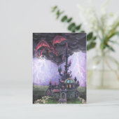 Drakenkasteel Briefkaart (Staand voorkant)