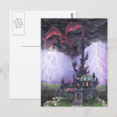 Drakenkasteel Briefkaart (Voorkant / Achterkant)