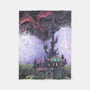 Drakenkasteel Fleece Deken